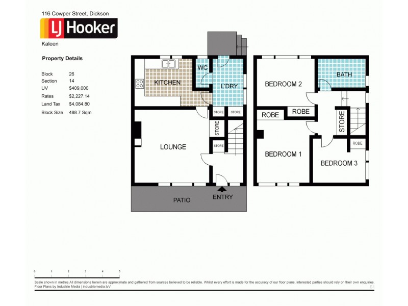 116 Cowper Street, Dickson ACT 2602 Floorplan