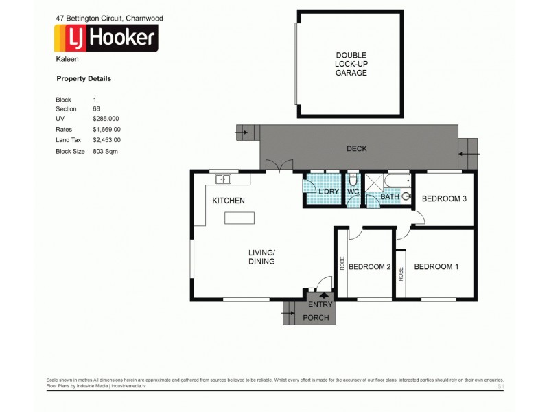 47 Bettington Circuit, Charnwood ACT 2615 Floorplan