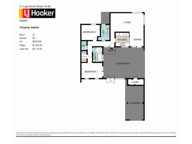 21 Ligertwood Street, Evatt ACT 2617 Floorplan