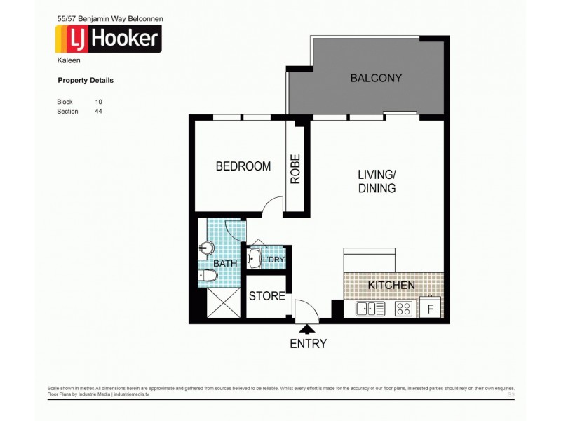 55/57 Benjamin Way, Belconnen ACT 2617 Floorplan