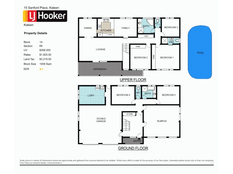 15 Sanford Place, Kaleen ACT 2617 Floorplan