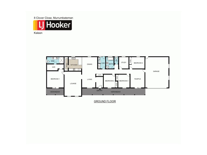 8 Clover Close, Murrumbateman NSW 2582 Floorplan