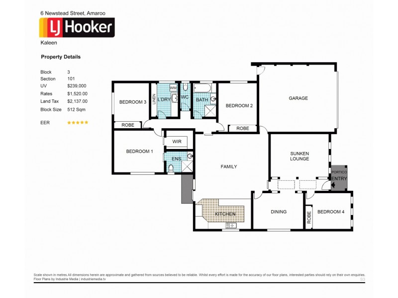 6 Newstead Street, Amaroo ACT 2914 Floorplan