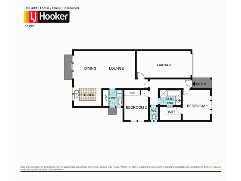 49/42 Lhotsky Street, Charnwood ACT 2615 Floorplan