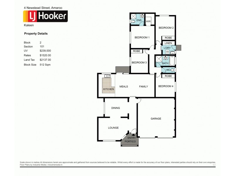 4 Newstead Street, Amaroo ACT 2914 Floorplan