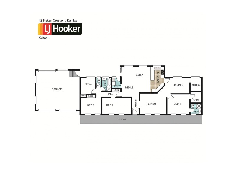 42 Fisken Crescent, Kambah ACT 2902 Floorplan