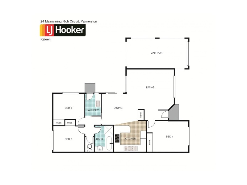 24 Mainwaring Rich Circuit, Palmerston ACT 2913 Floorplan