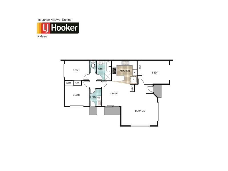 16 Lance Hill Avenue, Dunlop ACT 2615 Floorplan