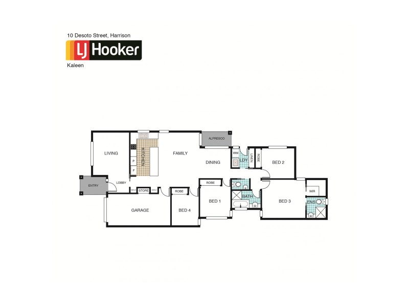 10 Desoto Street, Harrison ACT 2914 Floorplan