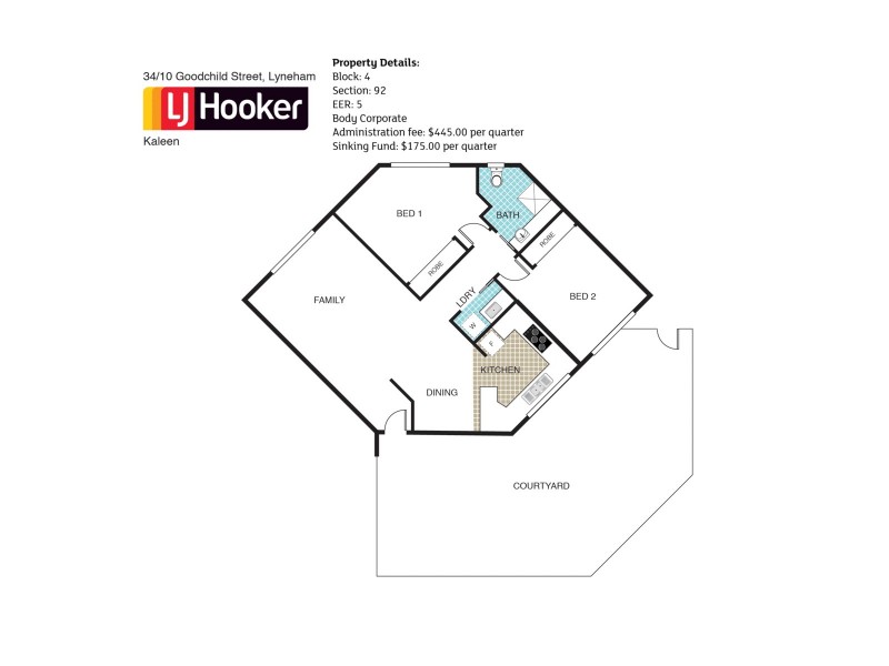 34/10 Goodchild Street, Lyneham ACT 2602 Floorplan