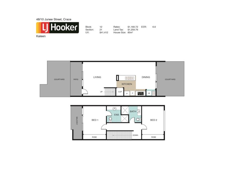 48/10 Junee Street, Crace ACT 2911 Floorplan