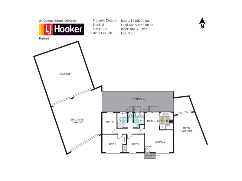 24 Dumas Street, Mckellar ACT 2617 Floorplan