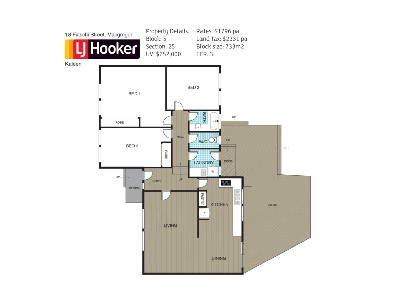18 Fiaschi Street, Macgregor ACT 2615 Floorplan