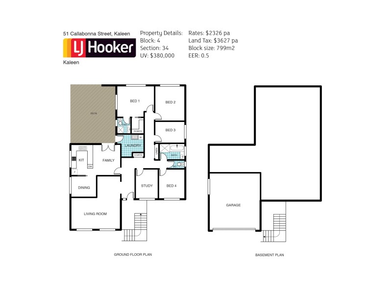 51 Callabonna Street, Kaleen ACT 2617 Floorplan