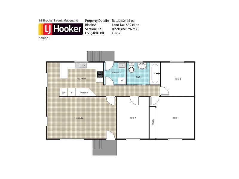 18 Brooks Street, Macquarie ACT 2614 Floorplan