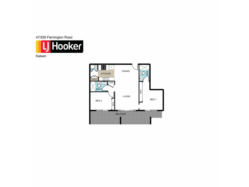 47/235 Flemington Road, Franklin ACT 2913 Floorplan