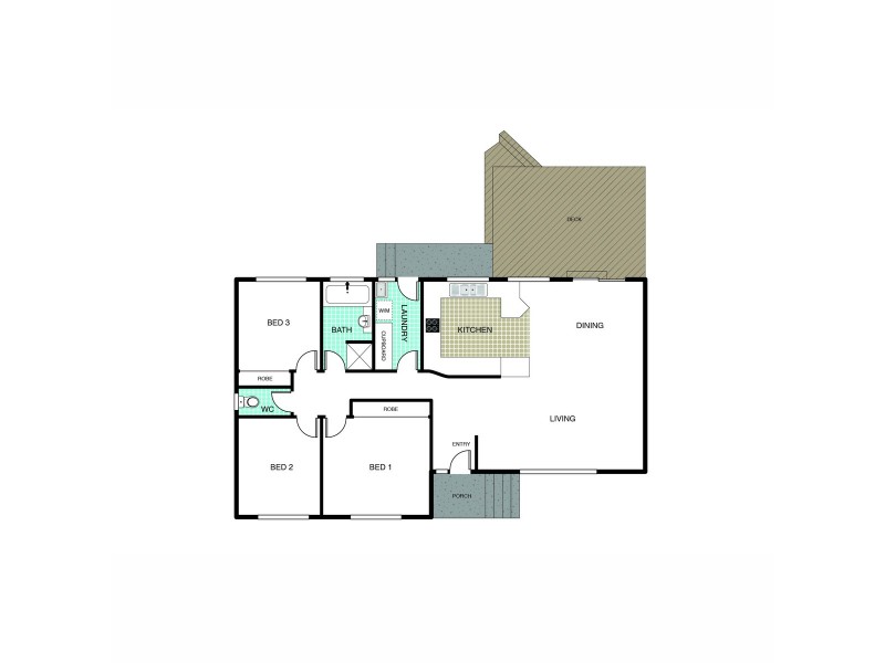 3 Spica Street, Giralang ACT 2617 Floorplan