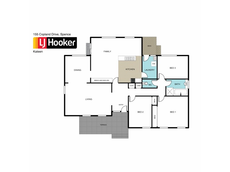 155 Copland Drive, Spence ACT 2615 Floorplan