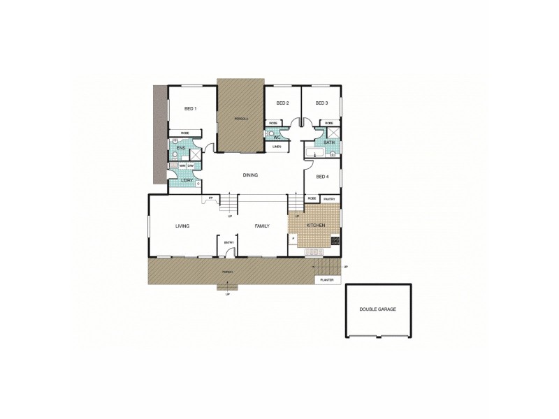 43 Barber Crescent, Flynn ACT 2615 Floorplan