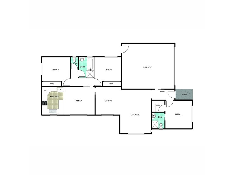 5 John James Loop, Macgregor ACT 2615 Floorplan