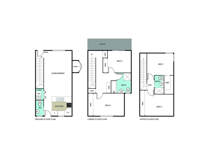 9/293 Flemington Road, Franklin ACT 2913 Floorplan