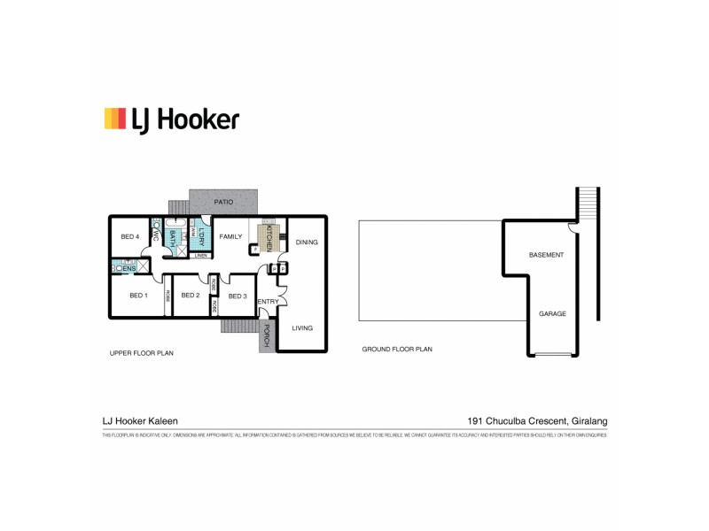 191 Chuculba Crescent, Giralang ACT 2617 Floorplan