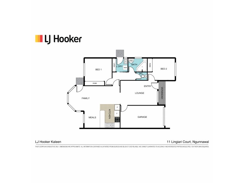 11 Lingiari Court, Ngunnawal ACT 2913 Floorplan