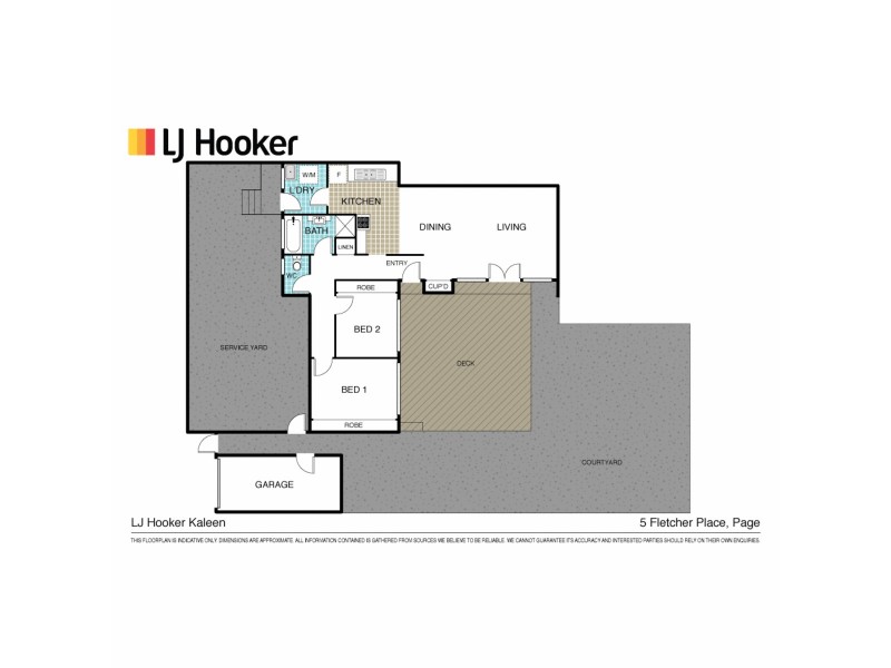 5 Fletcher Place, Page ACT 2614 Floorplan
