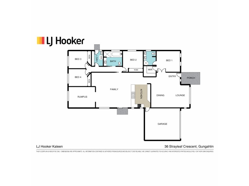 36 Strayleaf Crescent, Gungahlin ACT 2912 Floorplan