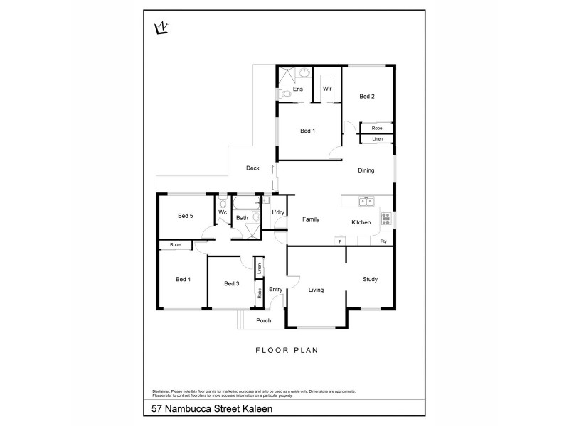 57 Nambucca Street, Kaleen ACT 2617 Floorplan