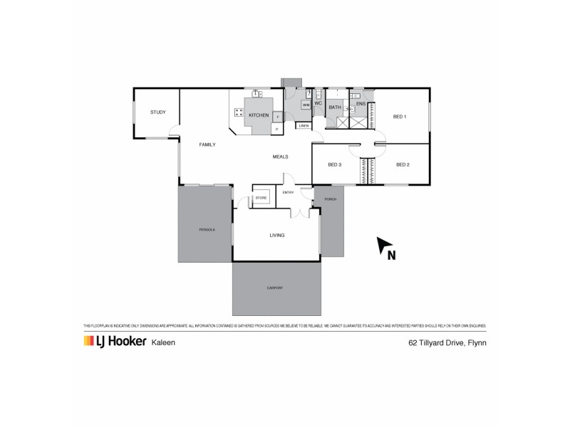 62 Tillyard Drive, Flynn ACT 2615 Floorplan