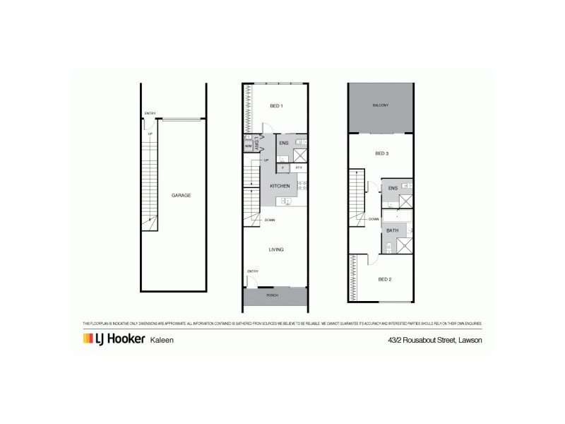 43/2 Rouseabout Street, Lawson ACT 2617 Floorplan