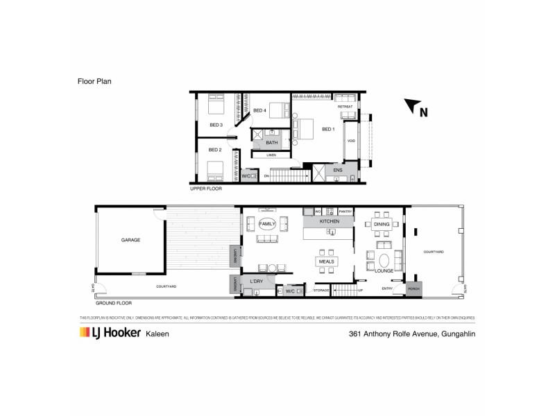 361 Anthony Rolfe Drive, Gungahlin ACT 2912 Floorplan