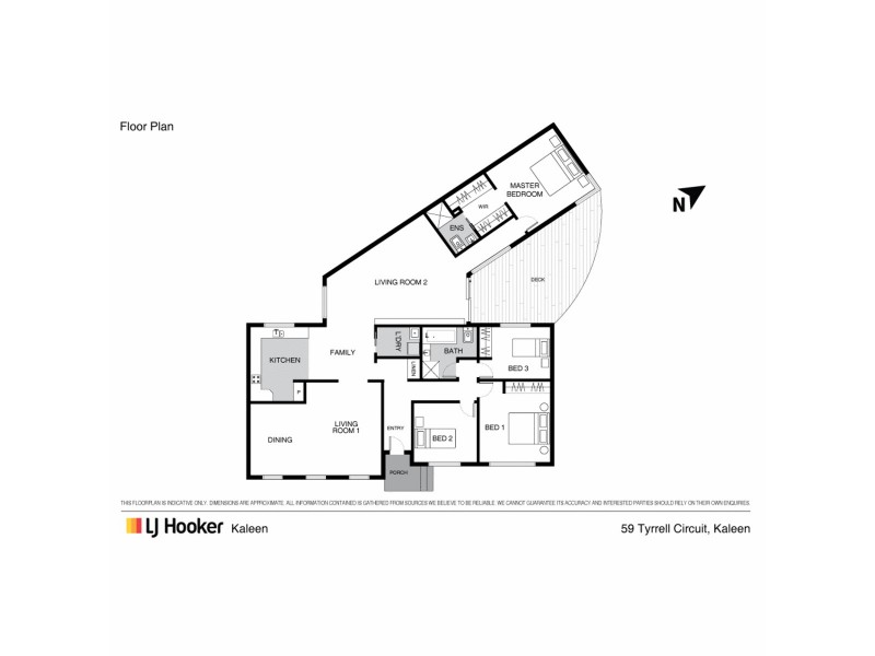 59 Tyrrell Circuit, Kaleen ACT 2617 Floorplan