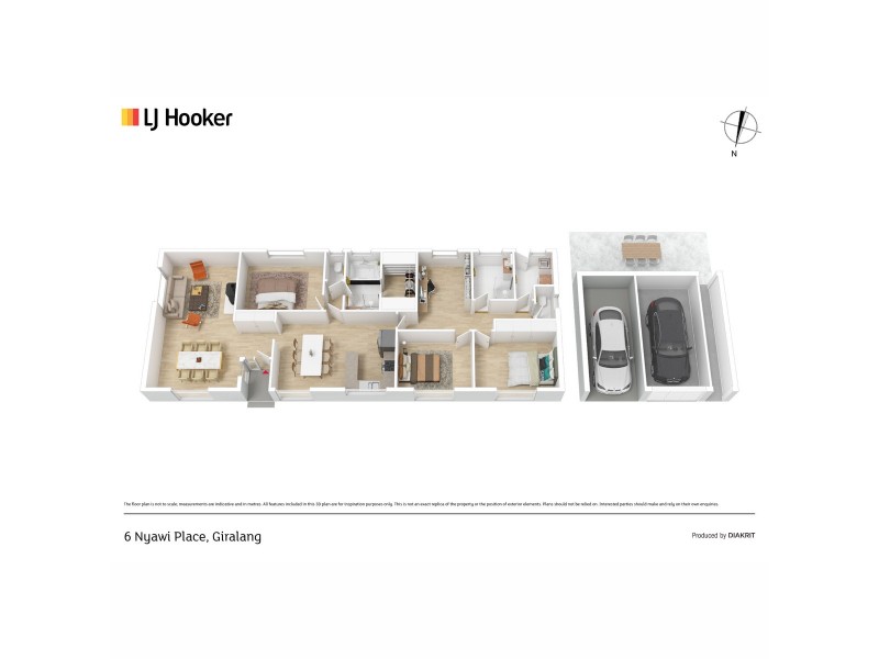 6 Nyawi Place, Giralang ACT 2617 Floorplan