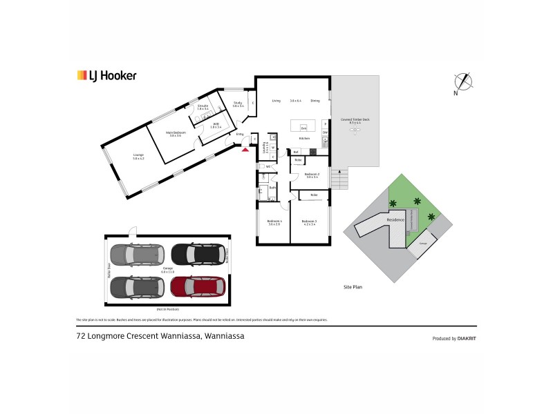 72 Longmore Crescent, Wanniassa ACT 2903 Floorplan