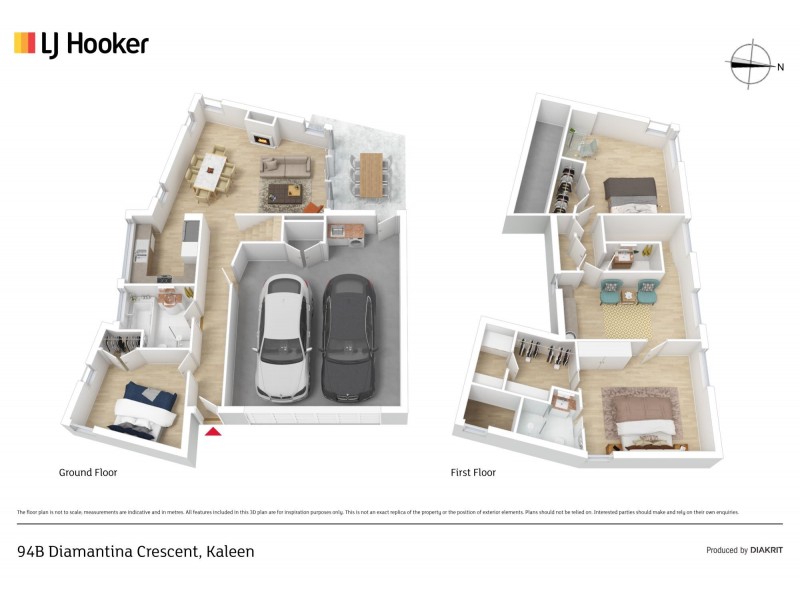 94b Diamantina Crescent, Kaleen ACT 2617 Floorplan