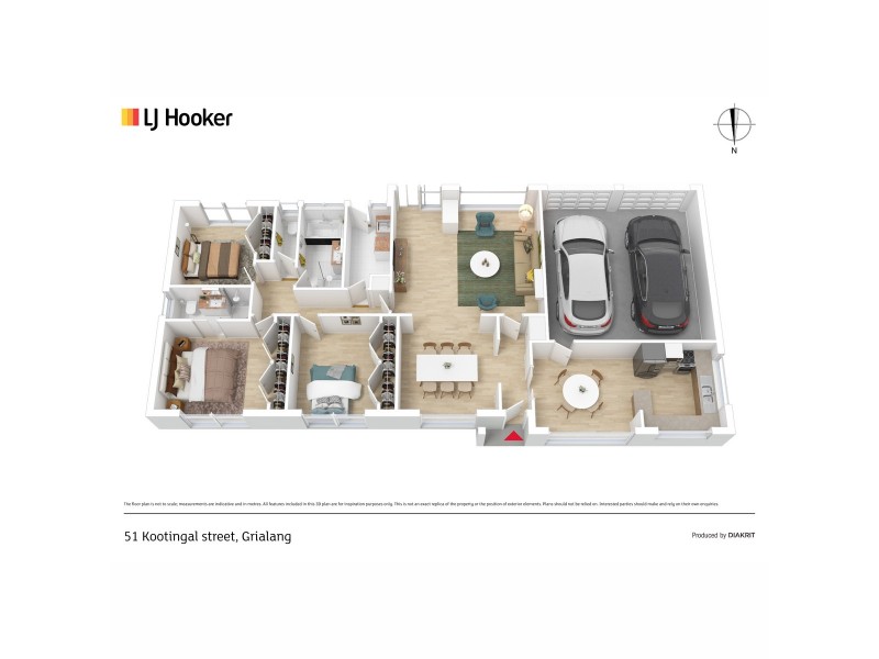 51 Kootingal Street, Giralang ACT 2617 Floorplan