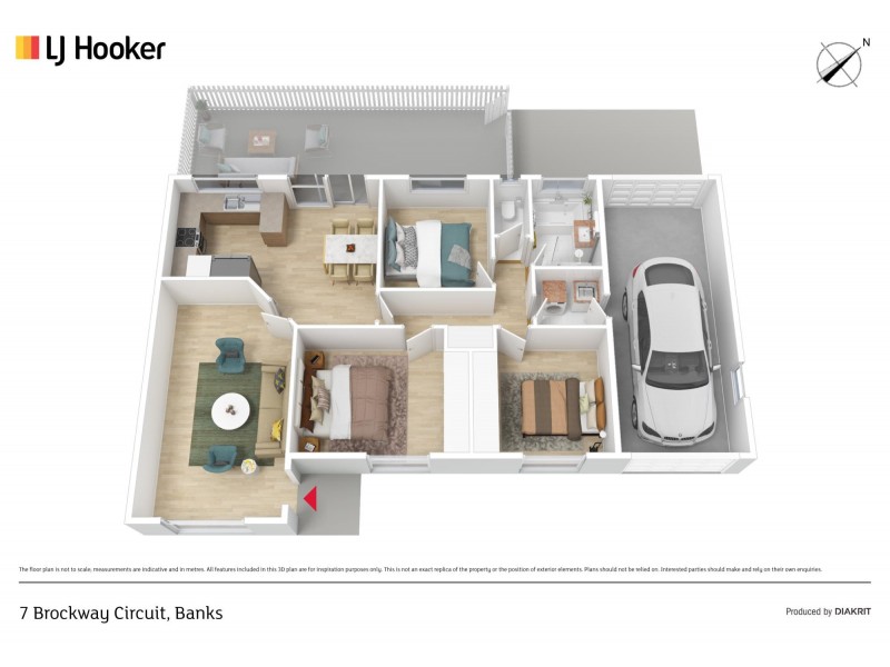 7 Brockway Circuit, Banks ACT 2906 Floorplan