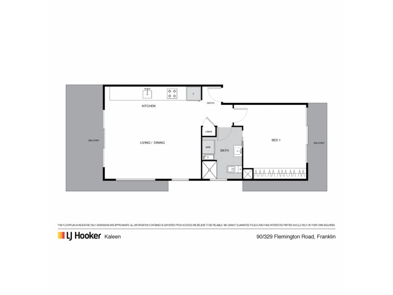 90/329 Flemington Road, Franklin ACT 2913 Floorplan