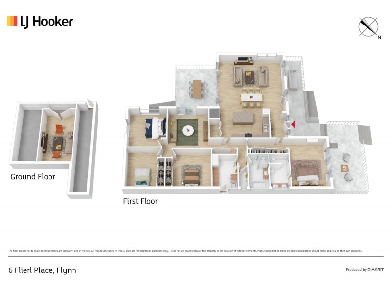 6 Flierl Place, Flynn ACT 2615 Floorplan