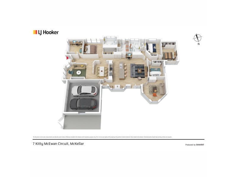 7 Kitty McEwan Circuit, Mckellar ACT 2617 Floorplan