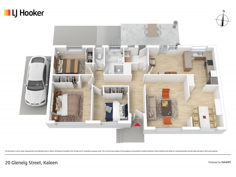 20 Glenelg Street, Kaleen ACT 2617 Floorplan