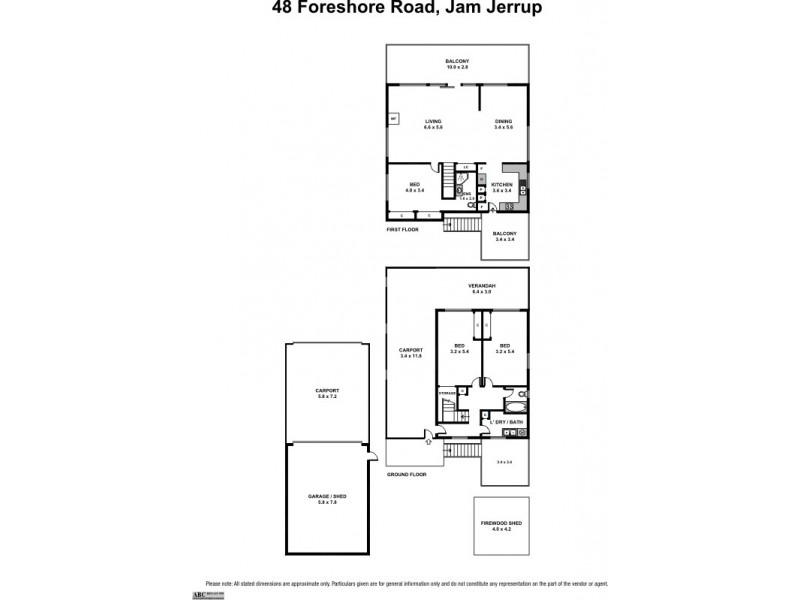 48-50 Foreshore Road, Caldermeade VIC 3984 Floorplan