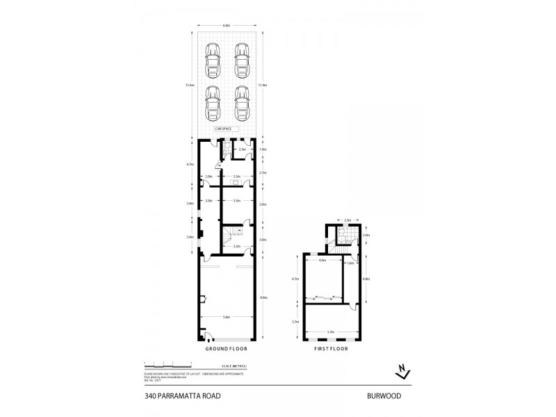340 Parramatta Road, Burwood NSW 2134 Floorplan