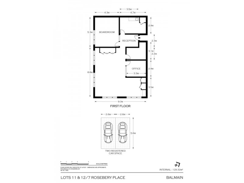 Lot 11 & 12/7 Rosebery Place, Balmain NSW 2041