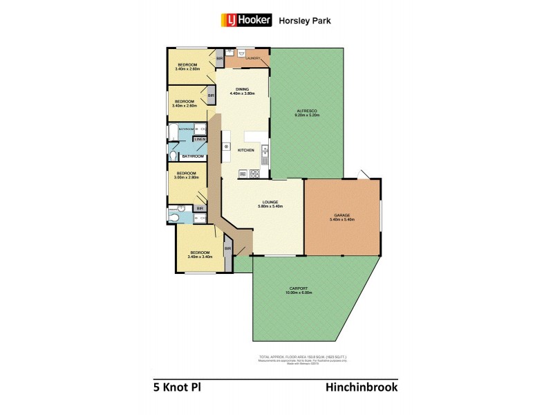 5 Knot Place, Hinchinbrook NSW 2168 Floorplan