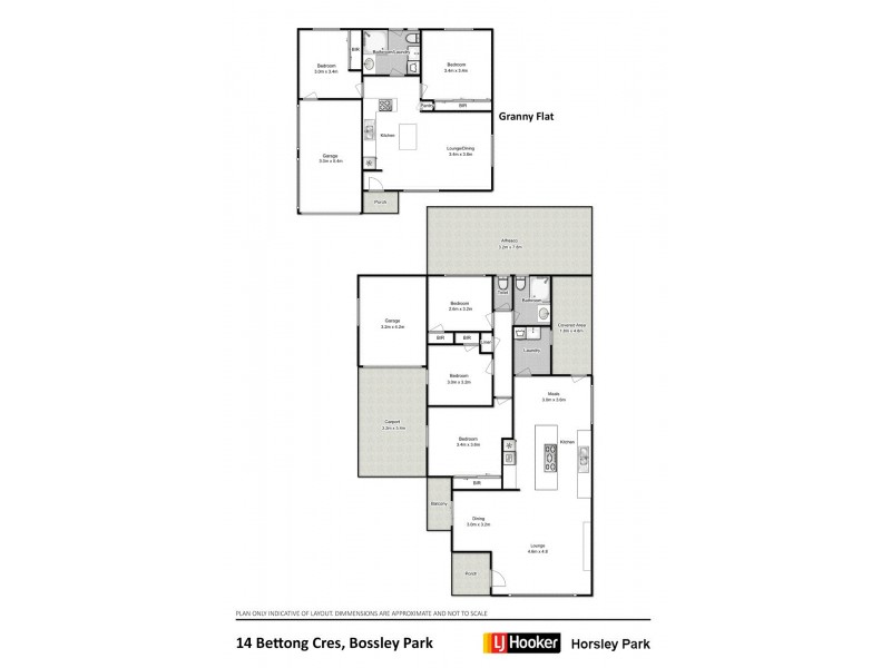 14 Bettong Crescent, Bossley Park NSW 2176 Floorplan