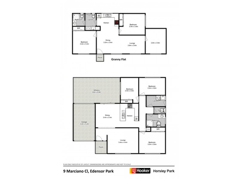 9 Marciano Close, Edensor Park NSW 2176 Floorplan