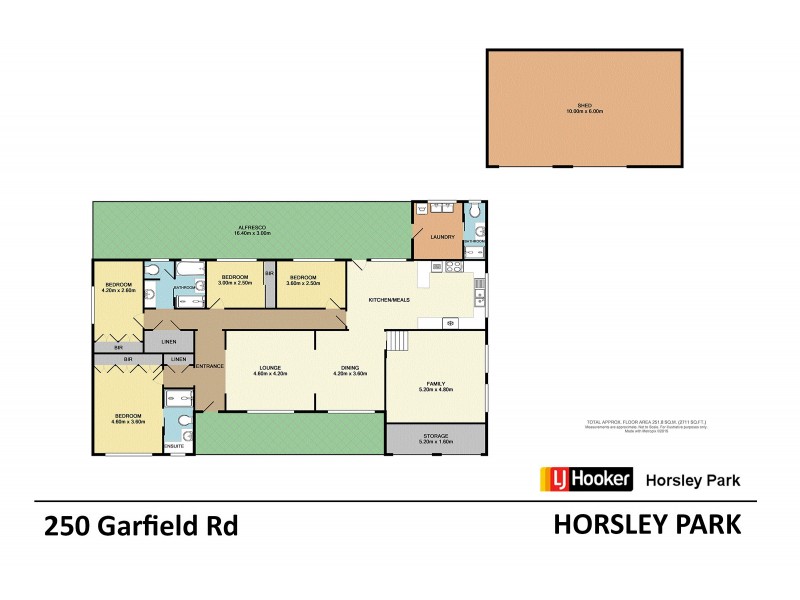 250-256 Garfield Road, Horsley Park NSW 2175 Floorplan